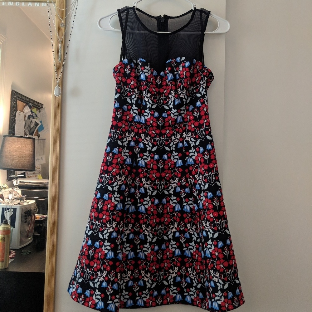Never worn, Floral A-Line dress.